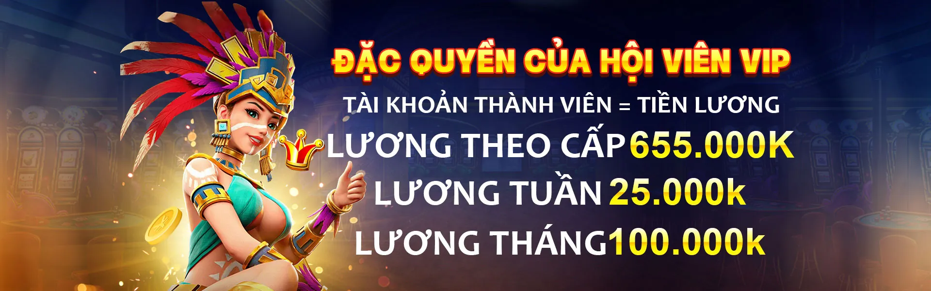 Hình ảnh chương trình VIP xoso6688 win với các đặc quyền sang trọng